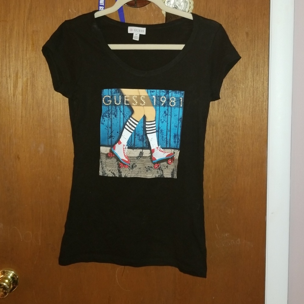 Guess roller skating shirt